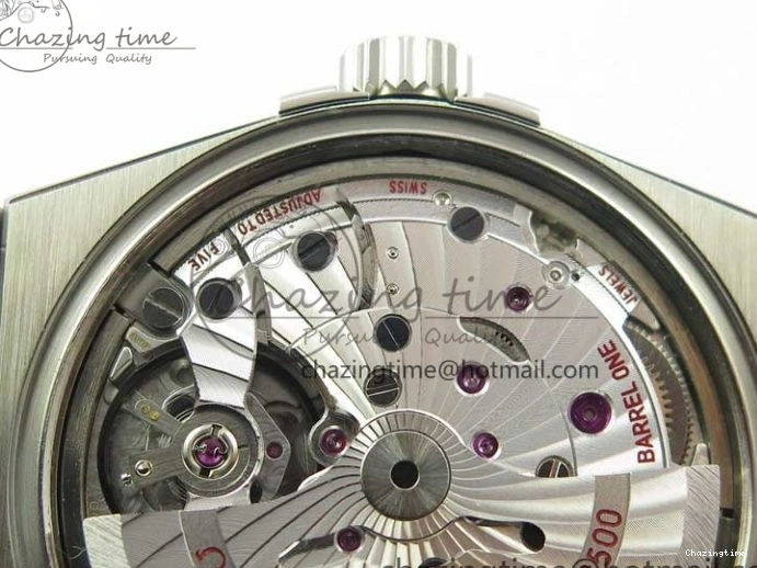 0423 Constellation 38mm SS VSF 1:1 Best Edition White Textured Dial on SS Bracelet A8500 Super Clone EasyCare 7919